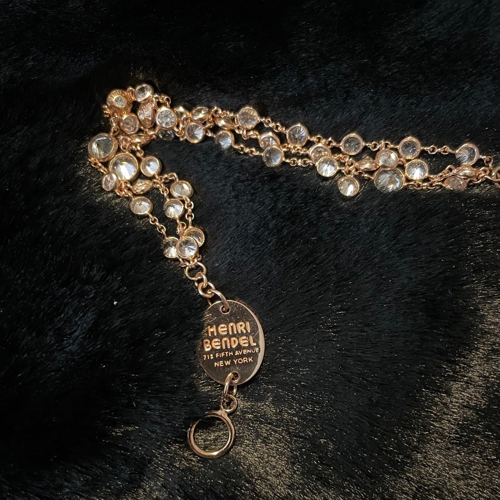 Henri Bendel .925 Rose Gold Vermeil Bracelet